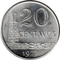 20 Centavos cruzeiro novo (1967-1986) coin