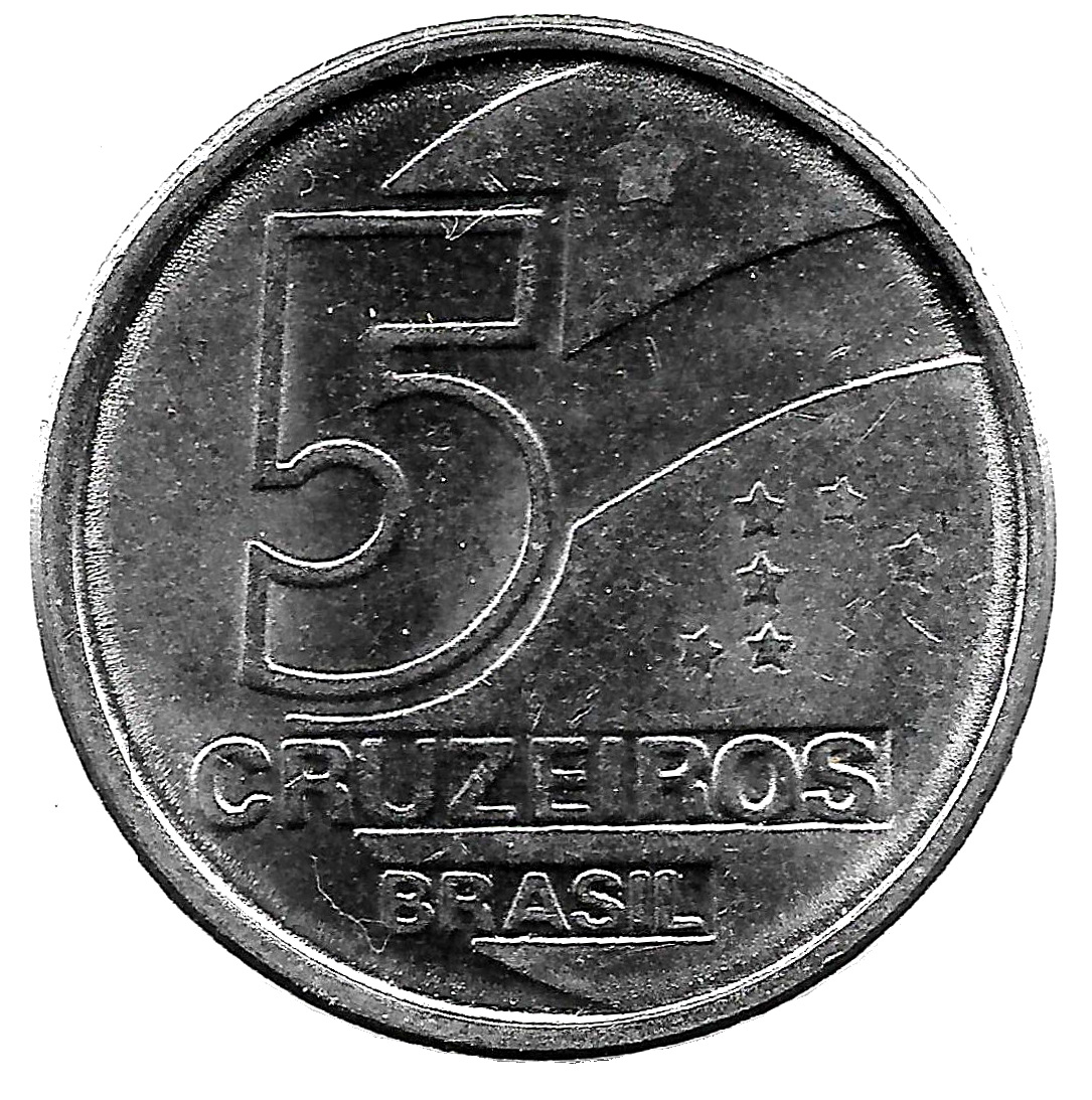 1990 5 Cruzeiros