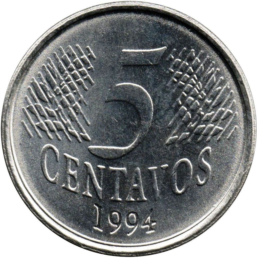 1994 5 Centavos
