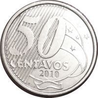 50 Centavos real coin