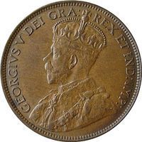 King George V Cent 1 cent coin