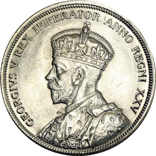 1935 Silver Jubilee King George V Large Dollar