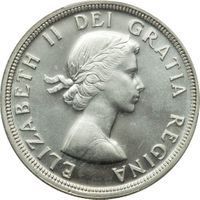 Queen Elizabeth II Large Dollar 1 and 2 dollars coin