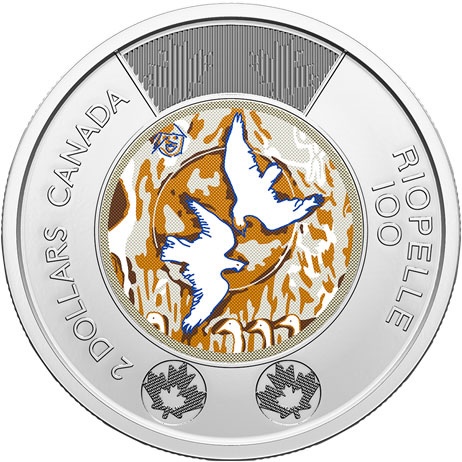 2023 Jean Paul Riopelle Color Queen Elizabeth II Two Dollars