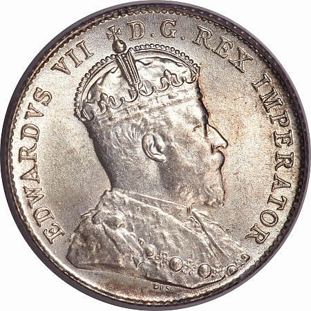 1903-CAH King Edward VII 10 Cents