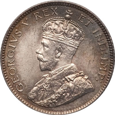 1912 King George V 10 Cents