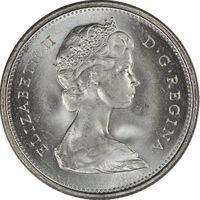 1974 Queen Elizabeth II 25 Cents