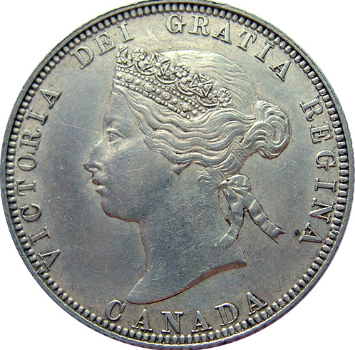 1894 Queen Victoria 25 Cents