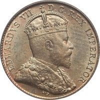 King Edward VII 5 Cents 5 cents coin