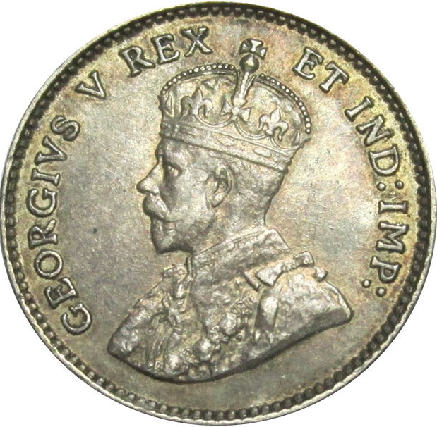 1911 King George V 5 Cents