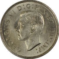 King George VI 5 Cents 5 cents coin