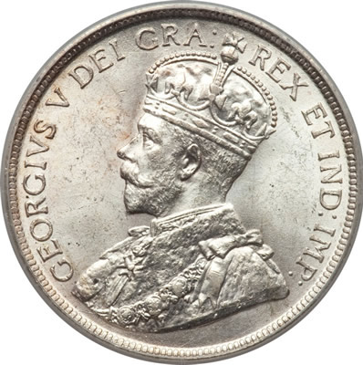 1929 Specimen King George V 50 Cents
