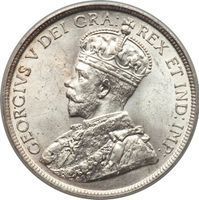 King George V 50 Cents 50 cents coin