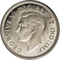 King George VI 50 Cents 50 cents coin