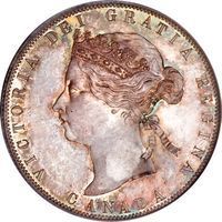 Queen Victoria 50 Cents 50 cents coin