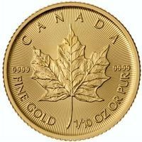 $5 Gold Maple Leafs bullion coin