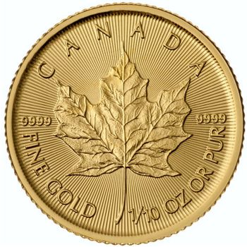 2015 $5 Gold Maple Leafs