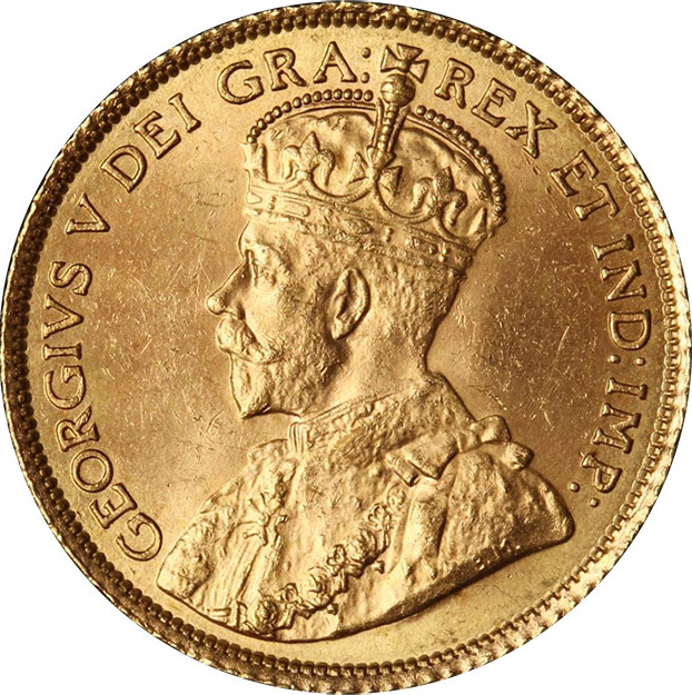 1914 King George V $10