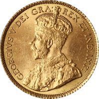King George V $10 gold coins coin