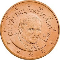 2010 Vatican 1 Cent