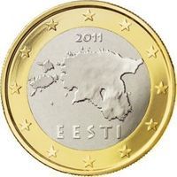 Estonia 1 Euro 1 euro coin