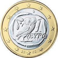 Greece 1 Euro 1 euro coin