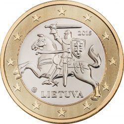 2015 Proof Lithuania 1 Euro