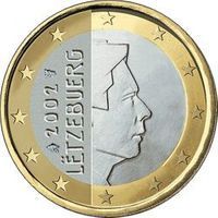 Luxembourg 1 Euro 1 euro coin