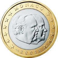 Monaco 1 Euro 1 euro coin
