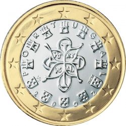 2008 Proof Portugal 1 Euro