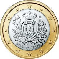 San Marino 1 Euro 1 euro coin