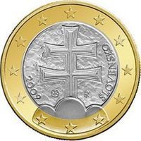 Slovakia 1 Euro 1 euro coin