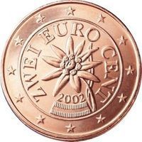 Austria 2 Cents 2 cents coin