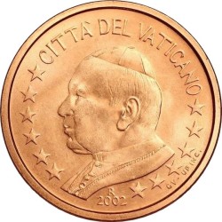 2002 Proof Vatican 2 Cents
