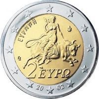 Greece 2 Euro 2 euro coin