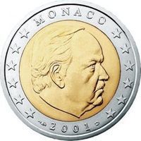 Monaco 2 Euro 2 euro coin