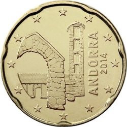 2020 Proof Andorra 20 Cents