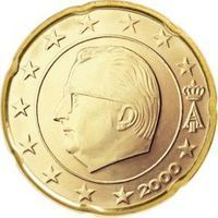 Belgium 20 Cents 20 cents coin