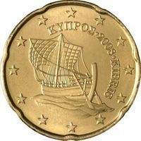 Cyprus 20 Cents 20 cents coin