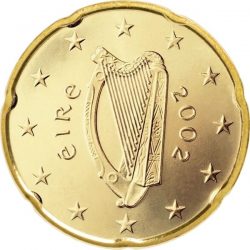 2008 Ireland 20 Cents