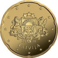 Latvia 20 Cents 20 cents coin