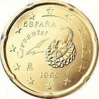 Spain 20 Cents 20 cents coin