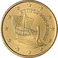 Cyprus 50 Cents 50 cents coin