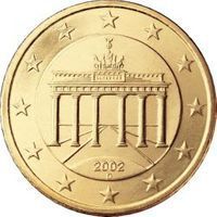2002-A Germany 50 Cents