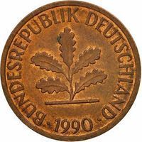 1950-J Bundesrepublik Deutschland 1 Pfennig