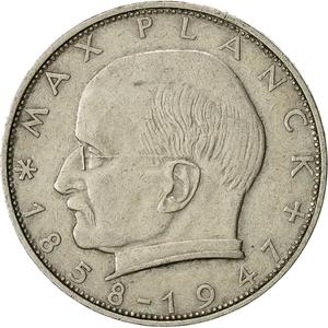 1970-F Max Planck Bundesrepublik Deutschland 2 Marks