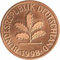 Bundesrepublik Deutschland 2 Pfennigs 2 pfennigs coin