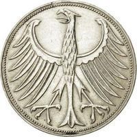 1951-J Bundesrepublik Deutschland 5 Marks