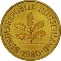 1950-F Bundesrepublik Deutschland 5 Pfennigs