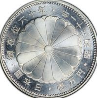 10000 Yen 5000 and 10000 yen coin